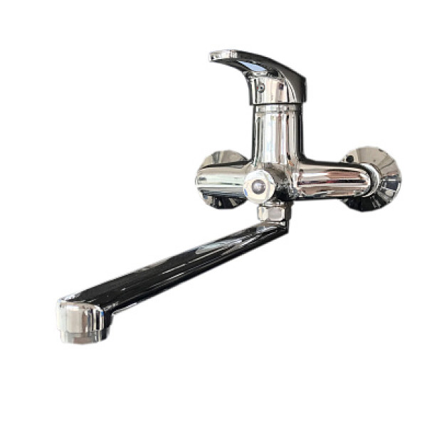 Смеситель для ванны и душа L2227 хром, плоский излив 30F Ligeya (L2227 Ligeya)