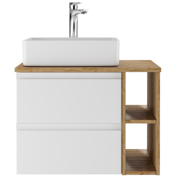 Тумба подвесная Домино Joy 46 Frost В2 (DF3401T)