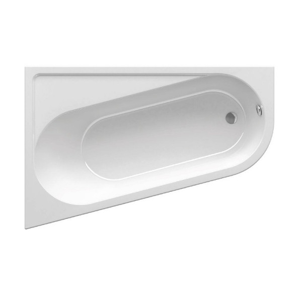 Ванна акриловая Ravak Chrome 160x105x605 белая левосторонняя (CA51000000)