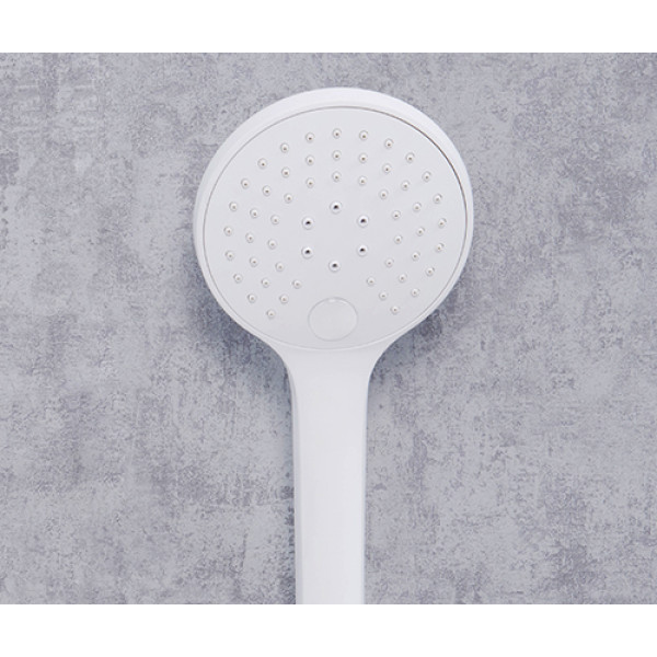 Смеситель для ванны и душа WasserKRAFT Mindel белый матовый (8501)