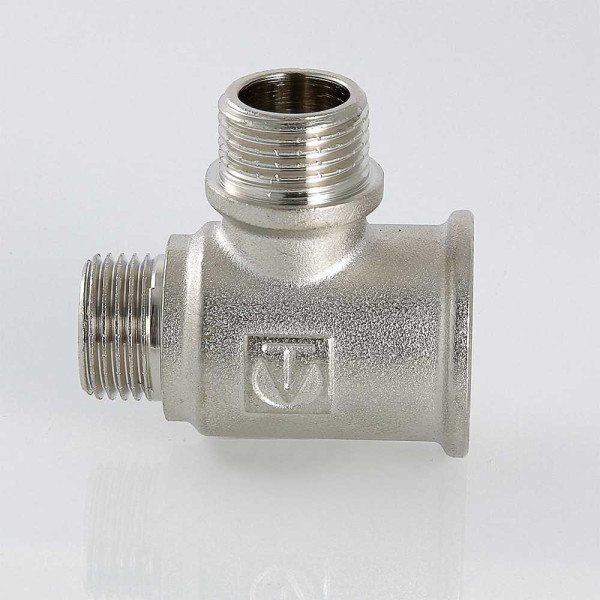 Тройник переходной 3/4"х1/2"х3/4" ВНН Valtec (никель) (VTr.133.RN.050405) Тройник переходной 3/4"х1/2"х3/4" ВНН Valtec (никель) (VTr.133.RN.050405)