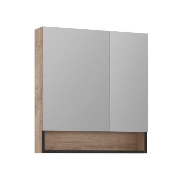 Шкаф зеркальный Orka Knidos 730x160x780 legnano (3001001)