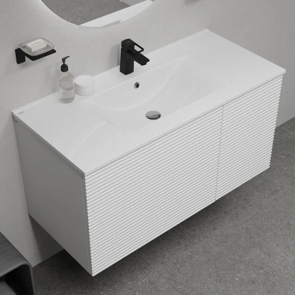 Тумба подвесная Iddis Bild 100x47x50 белый (BIL10W0i95)