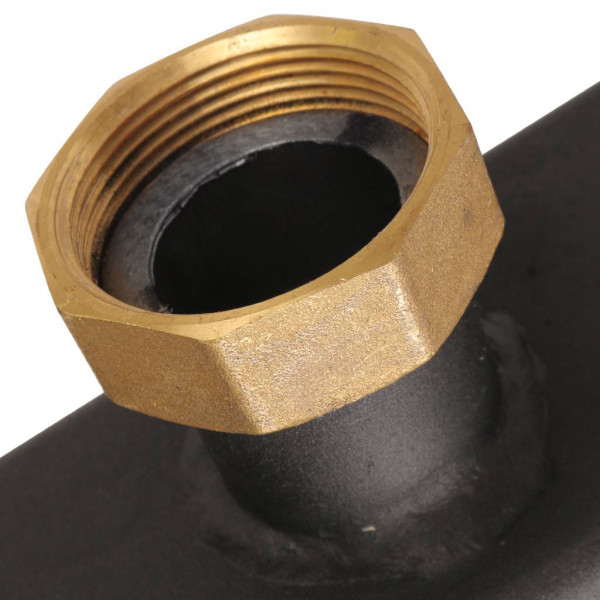 Коллектор распределительный Rommer 1 1/2" на 4(6) контура (сталь, до 85 кВт) (RDG-0017-004046) Коллектор распределительный Rommer 1 1/2" на 4(6) контура (сталь, до 85 кВт) (RDG-0017-004046)