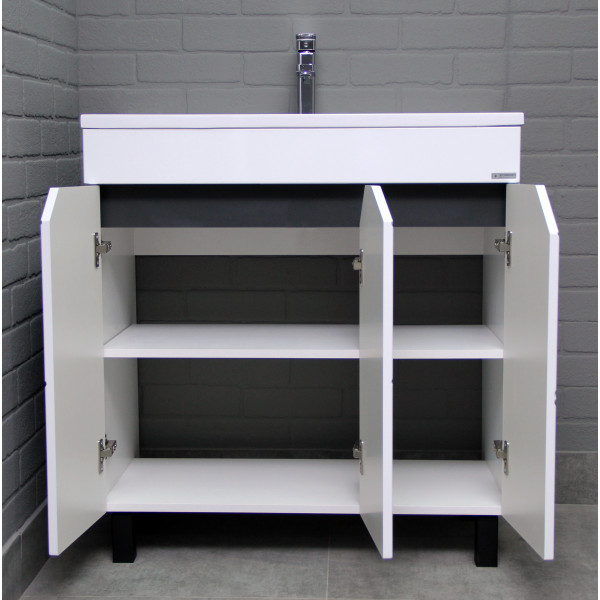 Тумба напольная Absolute 80 Vector без ящика Домино (DV6604T)