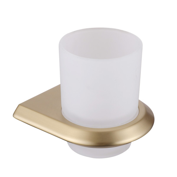 Стакан для зубных щеток Abber Nord золото матовое (AA1556G)