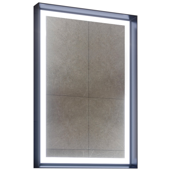 Зеркало с подсветкой Orka Craft 600x900x100 антрацит матовый (3000325) Зеркало с подсветкой Orka Craft 600x900x100 антрацит матовый (3000325)