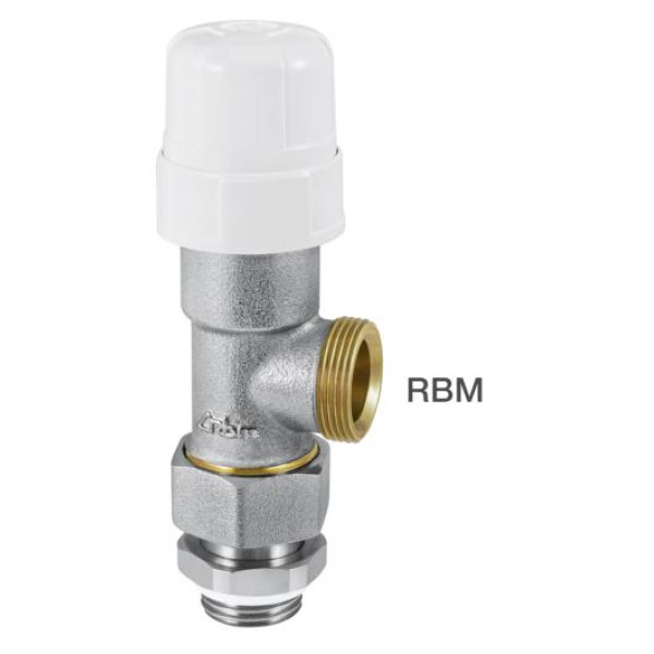 Клапан термостатический осевой RBM 1/2"*24,5*19 мм. (180.04.00) Клапан термостатический осевой RBM 1/2"*24,5*19 мм. (180.04.00)