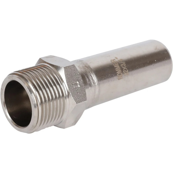 Вставка резьбовая 22х3/4"Н Rommer из нержавеющей стали (пресс) (RSS-0024-002234) Вставка резьбовая 22х3/4"Н Rommer из нержавеющей стали (пресс) (RSS-0024-002234)