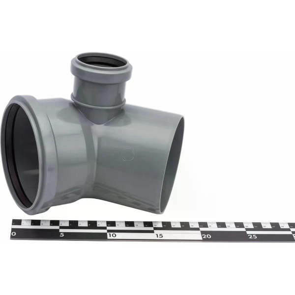 Отвод 110x45x50 правый Политэк (345111050П)