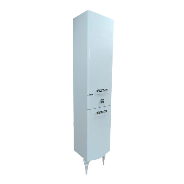 Пенал напольный Comforty Монако 400x1950x325 R белый глянцевый (00003129168) Пенал напольный Comforty Монако 400x1950x325 R белый глянцевый (00003129168)