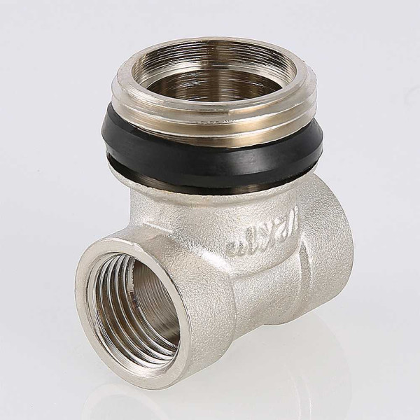 Тройник коллекторный Valtec 3/4"*1/2"*1/2" никель (VTc.530.N.050404)