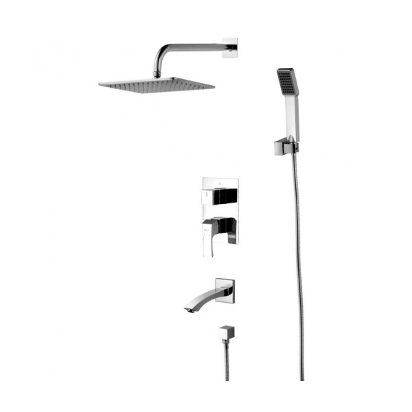 Смеситель для ванны и душа Lemark Unit (LM4522C)