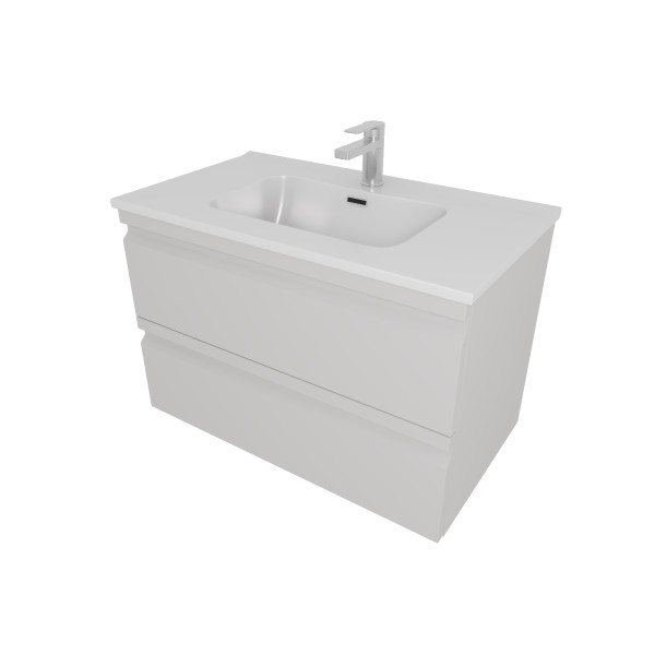 Тумба подвесная Aquatek 815x460x545 серый туман (AQ77080-LG)