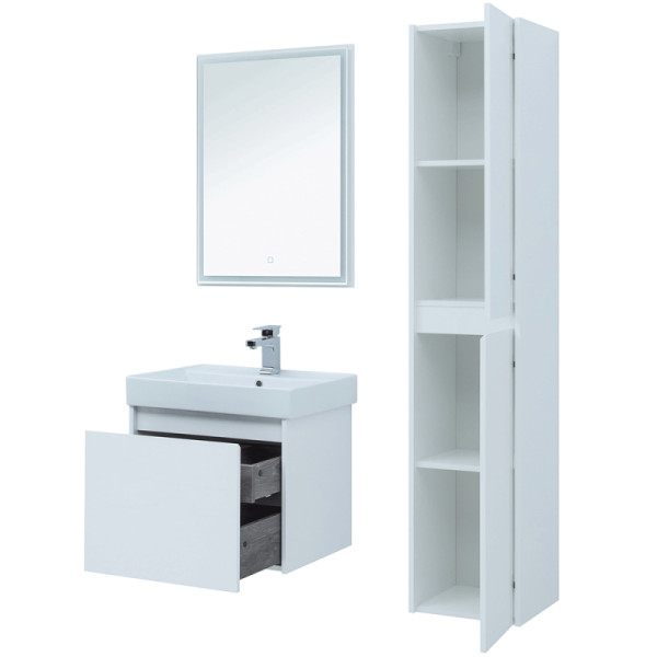 Тумба подвесная Aquanet Nova Lite 60 белый (1 ящик) (00242574)