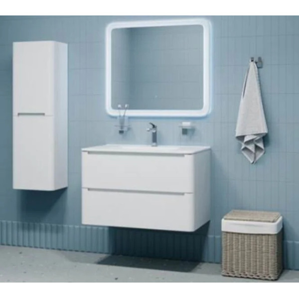 Пенал подвесной Iddis Edifice 35x25x110 белый (EDI35W0i97)