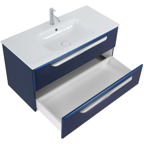 Тумба подвесная Cezares Eco 97x50 Sapfiro (ECO-CER-100-2C-SO-SPF-P) Тумба подвесная Cezares Eco 97x50 Sapfiro (ECO-CER-100-2C-SO-SPF-P)