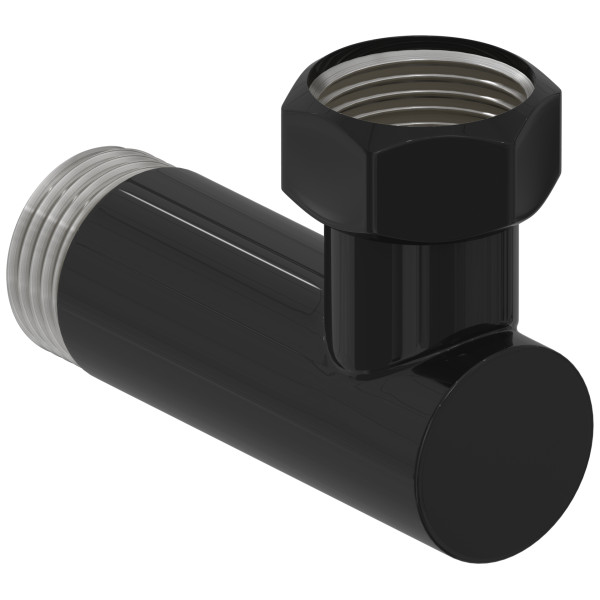 Уголок Стилье 1" черный (172002-0110)