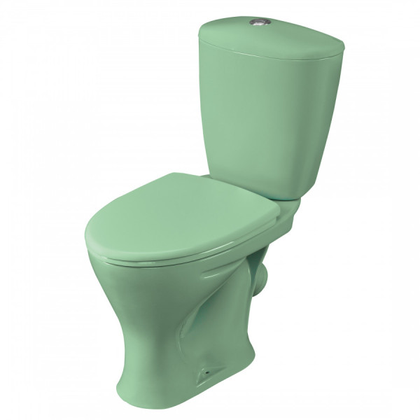 Унитаз-компакт Santeri Версия салатовый 635x385x811 с сиденьем полипропилен салатовый (1.P401.5.S04.00B.F) Унитаз-компакт Santeri Версия салатовый 635x385x811 с сиденьем полипропилен салатовый (1.P401.5.S04.00B.F)