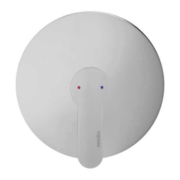 Смеситель для душа встраиваемый Swedbe Platta подключение на 1 выход в монтажном боксе хром (5523) Смеситель для душа встраиваемый Swedbe Platta подключение на 1 выход в монтажном боксе хром (5523)