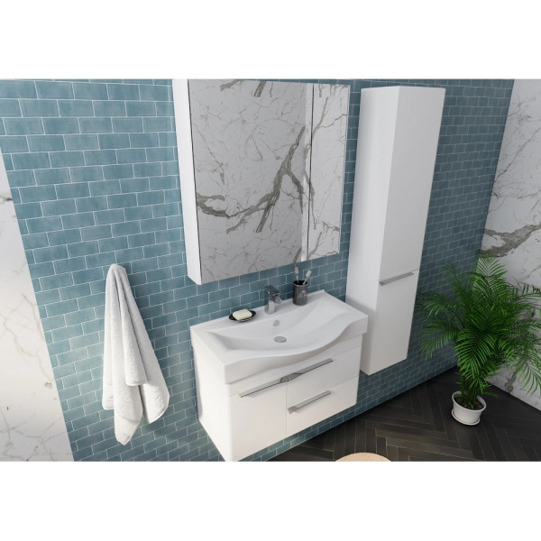 Раковина подвесная Santek Беверли-80 белая (1WH302422)