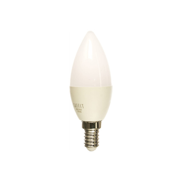 Лампа светодиодная SafFit LED 7вт E14 белый матовая свеча (SBC3707) Лампа светодиодная SafFit LED 7вт E14 белый матовая свеча (SBC3707)
