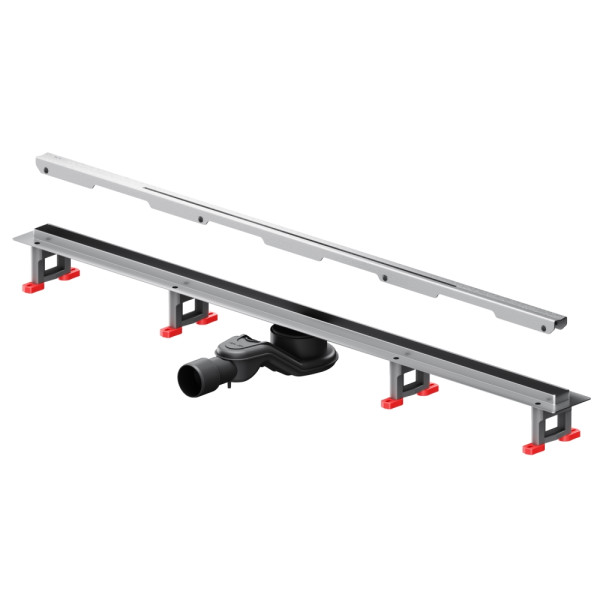 Душевой лоток AM.PM MasterFlow линейный универс затвор Slim line 100 см сталь мат (W01SC-S11-100-05SB)