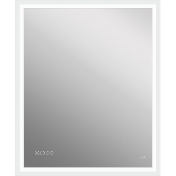 Зеркало Cersanit LED 080 Design Pro 70x85 с подсветкой с часами с антизапотеванием Зеркало Cersanit LED 080 Design Pro 70x85 с подсветкой с часами с антизапотеванием