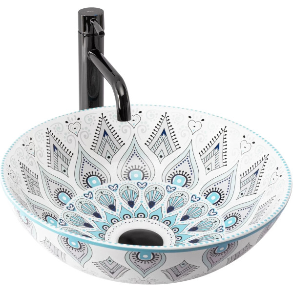 Раковина накладная REA Mandala 40x40x14 (REA-U7502) Раковина накладная REA Mandala 40x40x14 (REA-U7502)