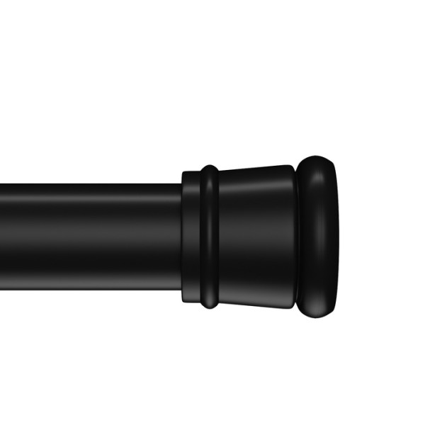 Карнизы для ванны Iddis Elegante 110-200 см черный (SRB0120i14)