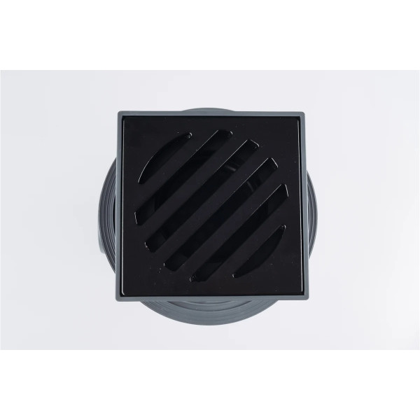 Трап регулируемый Fachmann T 616.0 PNsP 241x241 вертикальный выпуск DN 110/160 с корзинкой и незамерзающим гидрозатвором, без прижимного фланца, решет