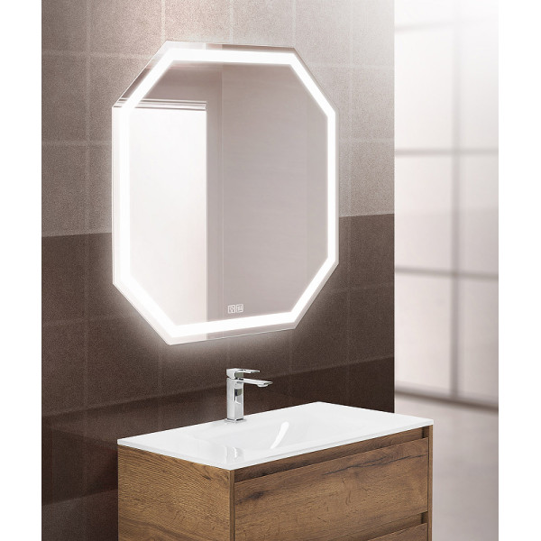 Зеркало BelBagno с подогревом 80x80 (SPC-OTT-80-80-LED-TCH)