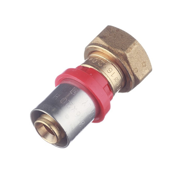 Соединение прямое Tiemme 16х1/2" с накидной гайкой (пресс) (1650034 / 1665G001604CZ) Соединение прямое Tiemme 16х1/2" с накидной гайкой (пресс) (1650034 / 1665G001604CZ)