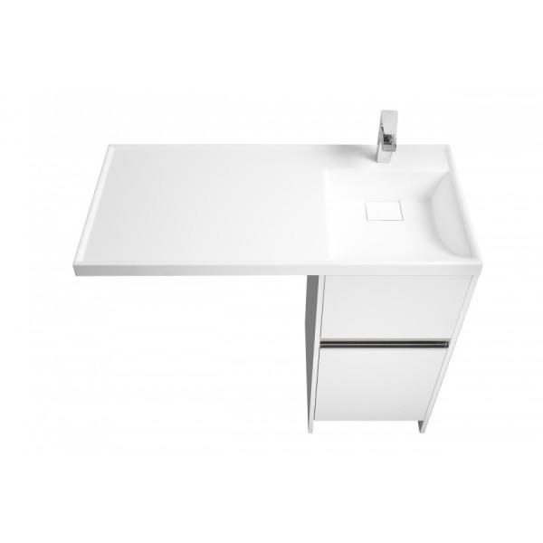 Тумба напольная Aquaton Лондри 420x496x860 белый (1.A236.0.01L.H01.0)