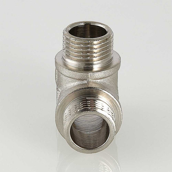 Тройник 3/4" ВНН Valtec (никель) (VTr.133.N.0005) Тройник 3/4" ВНН Valtec (никель) (VTr.133.N.0005)