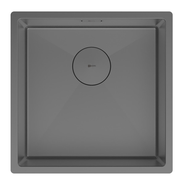 Мойка для кухни врезная Lemark Olanga 440 440x440 графит (9936123)