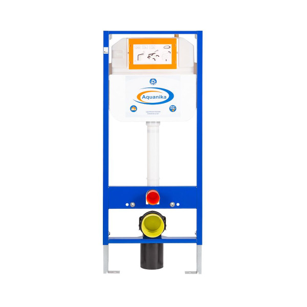 Инсталляция для унитаза Aquanika Basic (без клавиши смыва, два режима слива) (10.702.450.00.00)