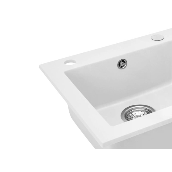 Мойка для кухни Rea west white гранит 48,5x44x17 белая (ZLE-00123) Мойка для кухни Rea west white гранит 48,5x44x17 белая (ZLE-00123)