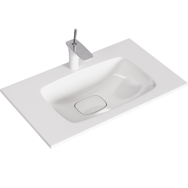 Раковина мебельная Aqwella Malaga 755x460x180 белая (Mal.75.04.D) Раковина мебельная Aqwella Malaga 755x460x180 белая (Mal.75.04.D)