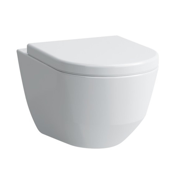 Инсталляция для подвесного унитаза Laufen PRO чаша унитаза Rimless с сиденьем микролифт и клавишей смыва, хром глянец (Z.RU93.0.761.5)