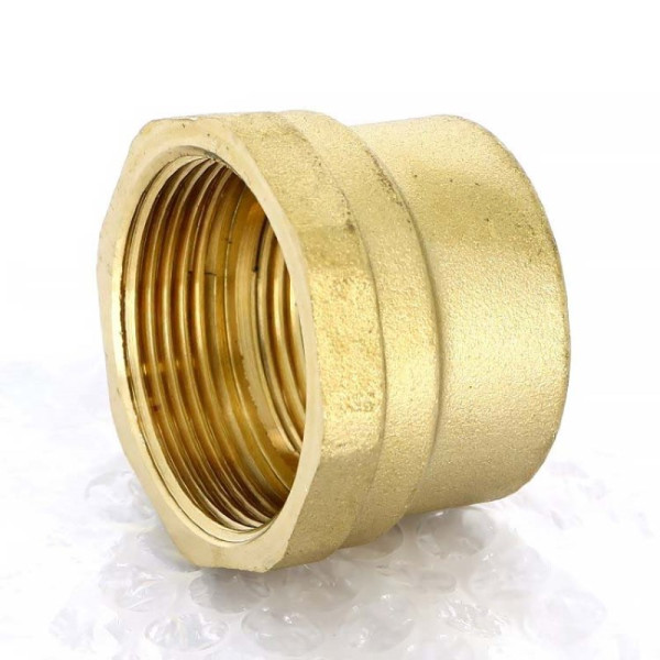 Муфта переходная 3/8"х1/2" Uni-Fitt (латунь) 602G2100