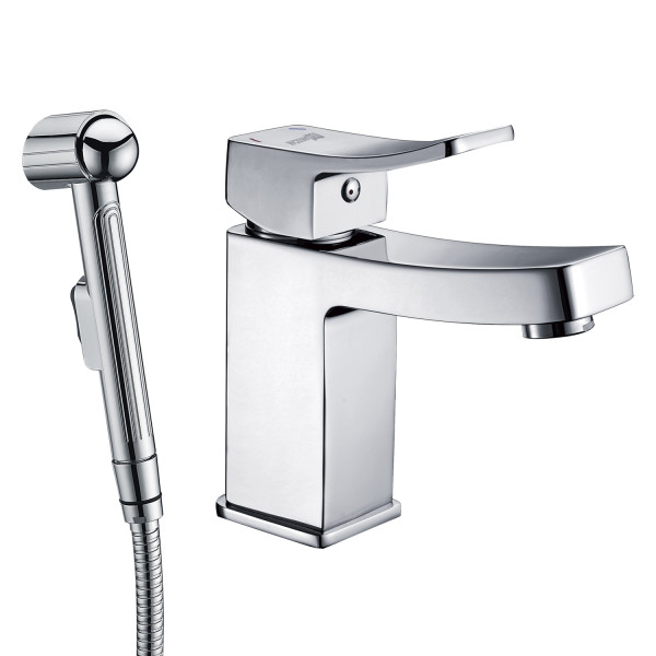 Смеситель для раковины WasserKRAFT Aller с гигиенической лейкой (1068) Смеситель для раковины WasserKRAFT Aller с гигиенической лейкой (1068)