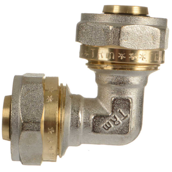 Соединение угловое 20*20 TeRma (обжим) (01250)