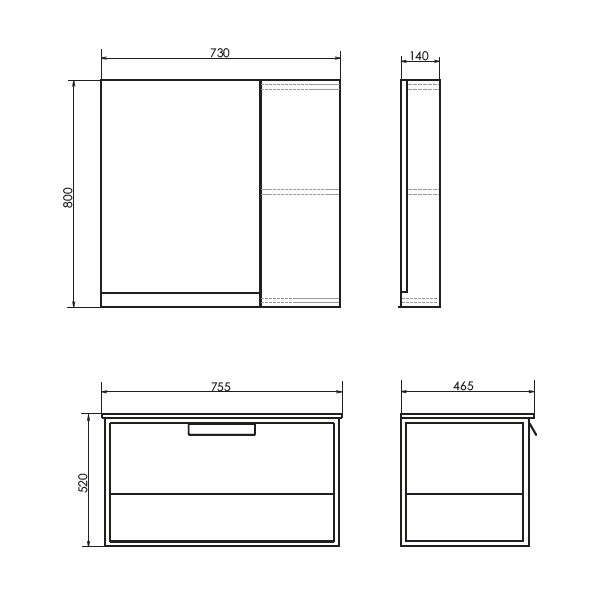 Тумба подвесная Comforty Бильбао 755x520x465 серый шелк матовый с раковиной (00-00001411) Тумба подвесная Comforty Бильбао 755x520x465 серый шелк матовый с раковиной (00-00001411)