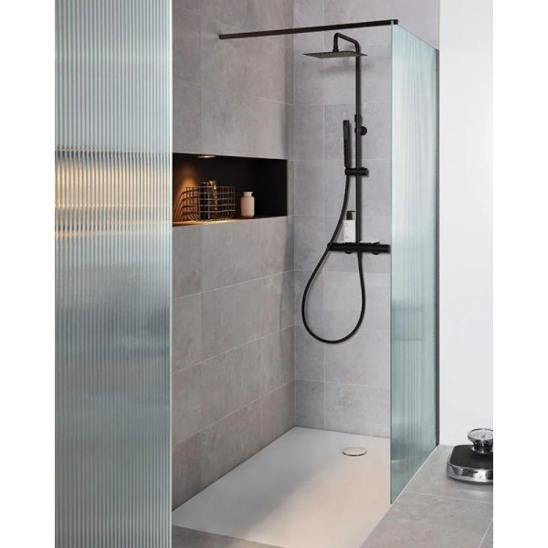 Душевая система Jacob Delafon Metro черная (E26596-BL)