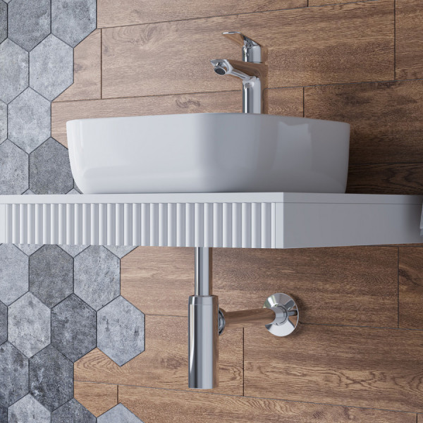 Сифон для раковины Santek Aqua хром (1WH501855) Сифон для раковины Santek Aqua хром (1WH501855)