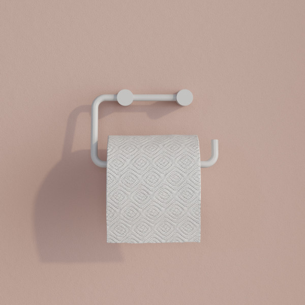 Держатель для туалетной бумаги без крышки сплав металлов Petite белый матовый Iddis (PETWT00i43)