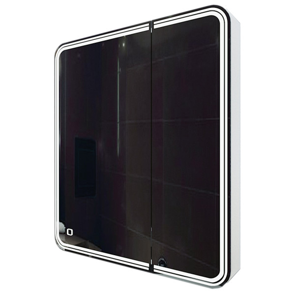 Зеркало-шкаф Azario Adriana 1Л 700х800 c подсветкой и диммером (CS00072835)