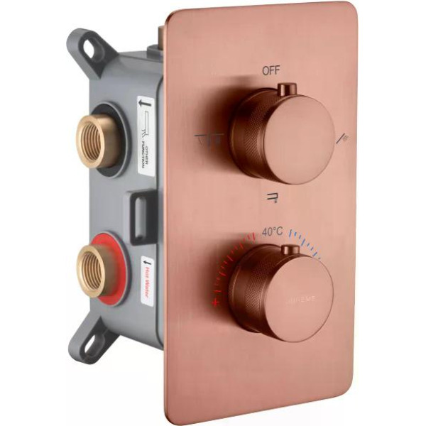 Смеситель для душа Boheme CELL CB (брашированная медь) (134-3-CB) Смеситель для душа Boheme CELL CB (брашированная медь) (134-3-CB)