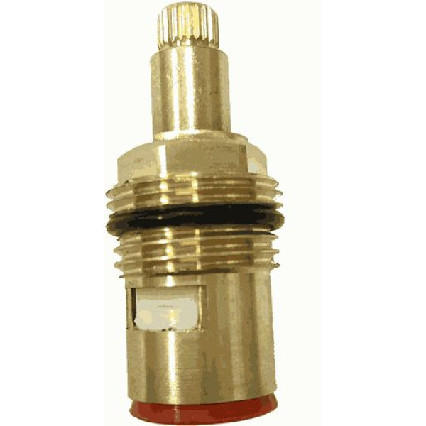Кран-букса Melodia керамика 1/2" 8x24 под крест (поворот 180град.) (MKP06611WC) (мод. 02)